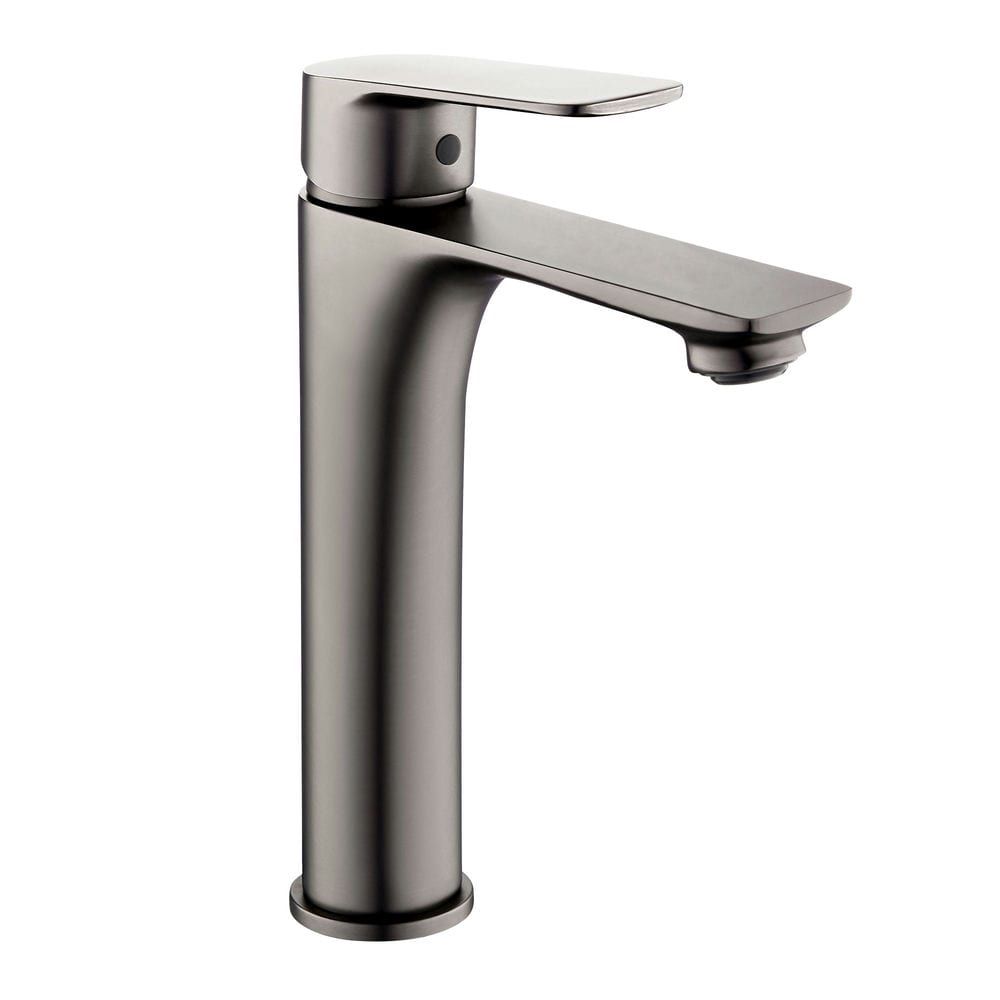 Monomando Lavabo Alto Coral Titanio Mate