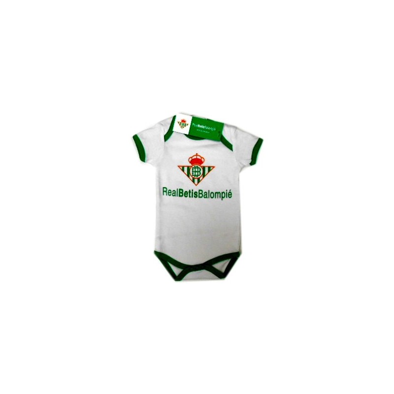Body Real Betis verano bebé producto oficial 1-1094