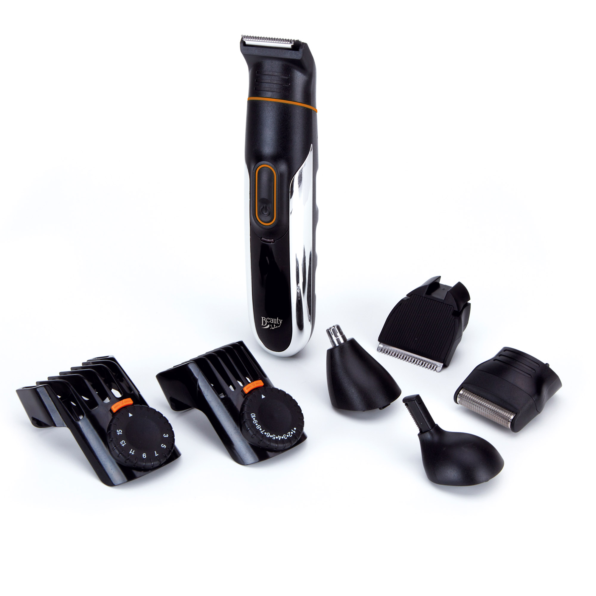 Jata Máquina Cortapelos Rasuradora para Hombre Especial para Nariz Orejas y Cejas Sin cable Recargable Impermeable al Agua Cabezales extraíbles Cuchillas de acero inoxidable de Alta Resistencia - PS33B