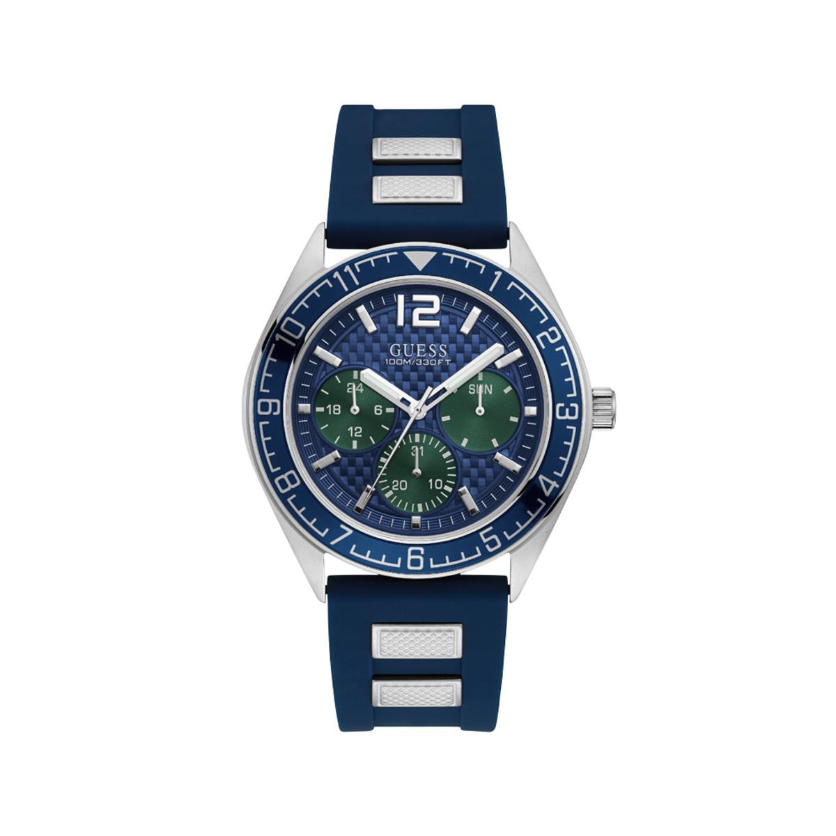Reloj Deportivo Guess para Hombre, Modelo W1167G1, 46mm, Resistente Al Agua 10ATM