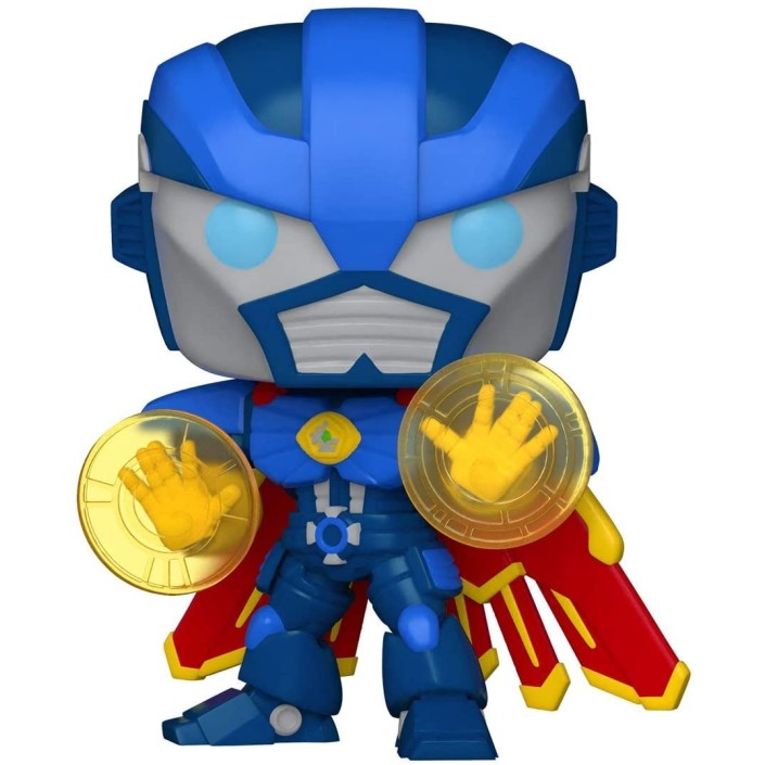 Figura Funko Pop! Marvel Avengers Mech Strike Doctor Strange Modelo 832 | 55236 - Original - Figuras Miniaturas Coleccionables Para Exhibición - Idea De Regalo - Mercancía Oficial - Juguetes Para Niños Y