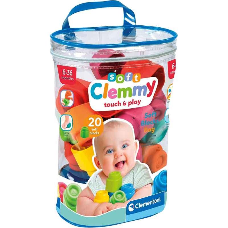 Soft Clemmy Bolsa 20 Piezas (Clementoni 17877) CLEMENTONI