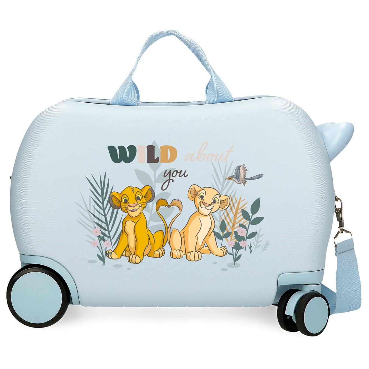 Maleta infantil Before The Bloom azul claro 45x31x20 cm
