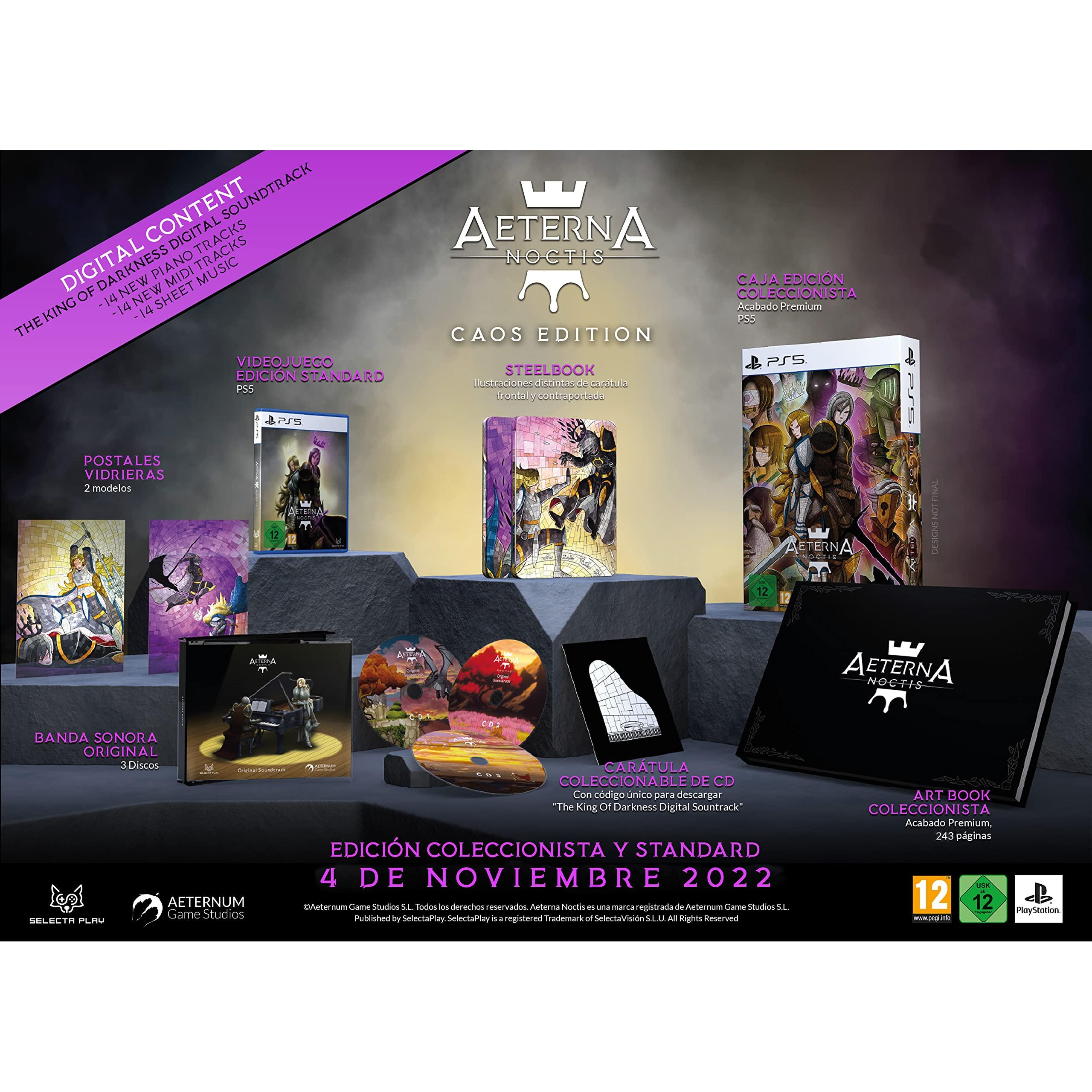 Aeterna Noctis Caos Edition PS5 - PAL ESP - Nuevo