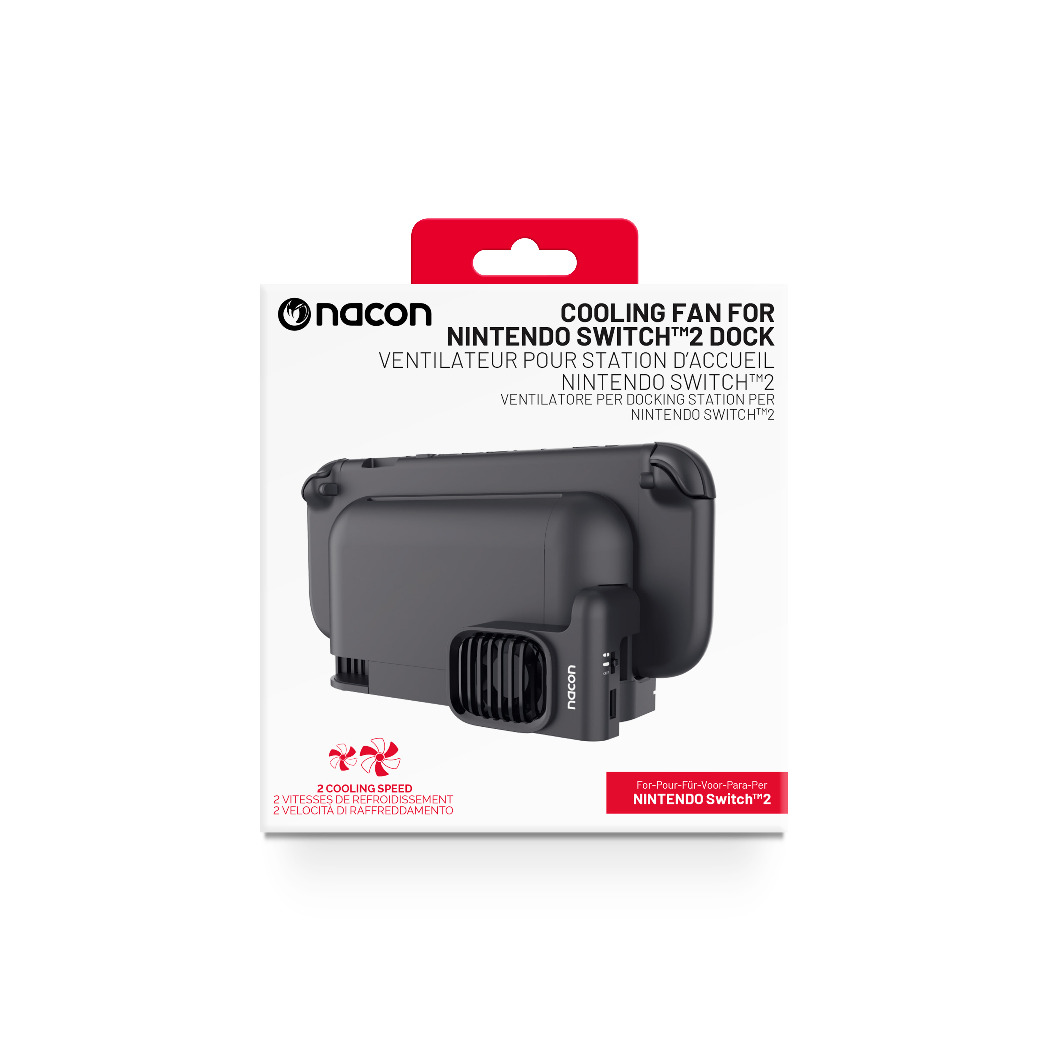 Nacon - Ventilador de Refrigeración para Nintendo Switch 2