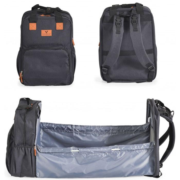 Saco de fraldas Cangaroo Liana Black