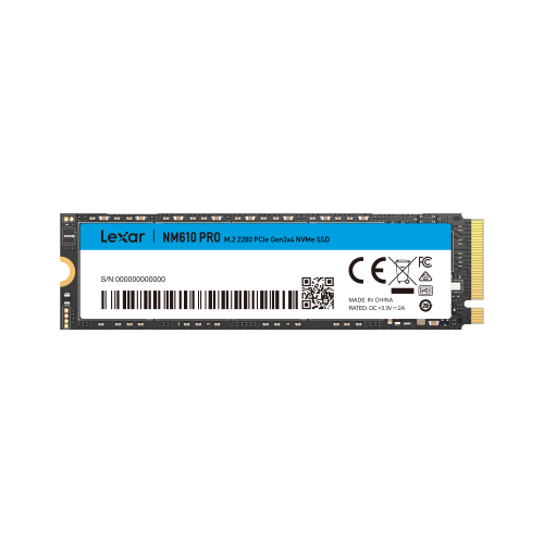 Lexar NM610PRO M.2 1 TB PCI Express 3.0 NVMe