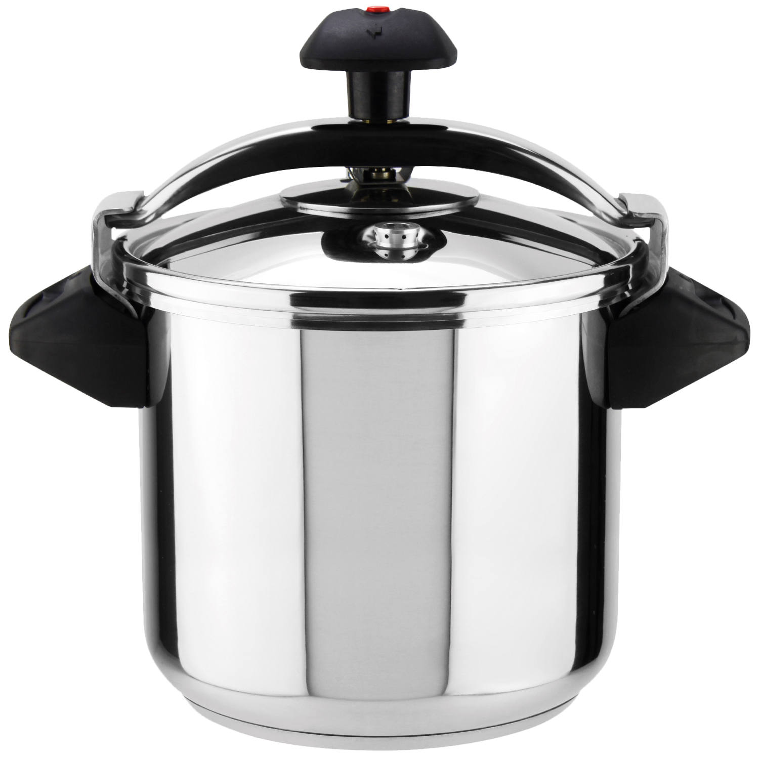 MAGEFESA INOXTAR Olla a Presión Tradicional Rápida de Acero Inoxidable 18/10, Fondo Termodifusor de 5 Capas y Pomo Rotatorio