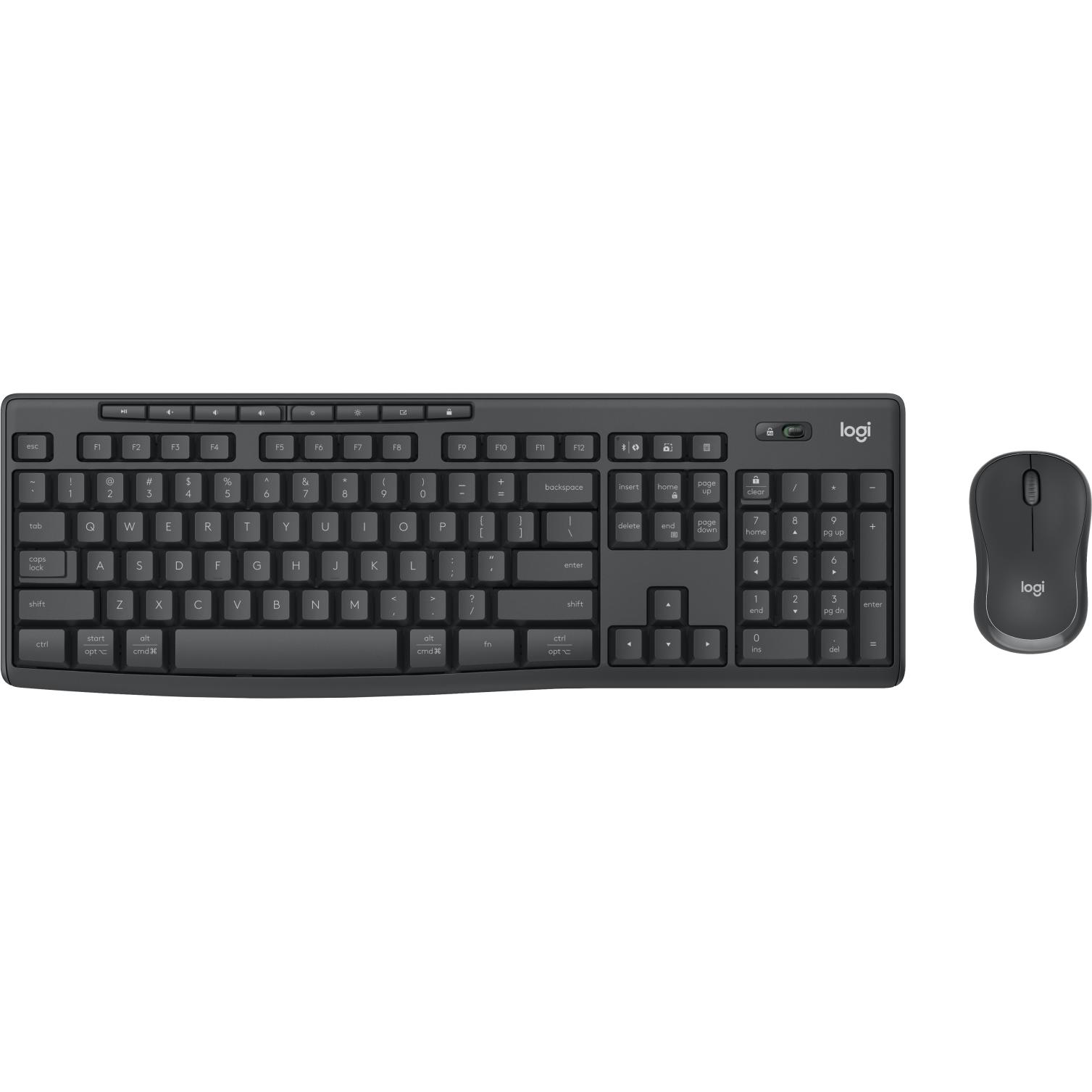 Logitech MK370 Combo for Business teclado Ratón incluido RF Wireless + Bluetooth QWERTY Italiano Grafito