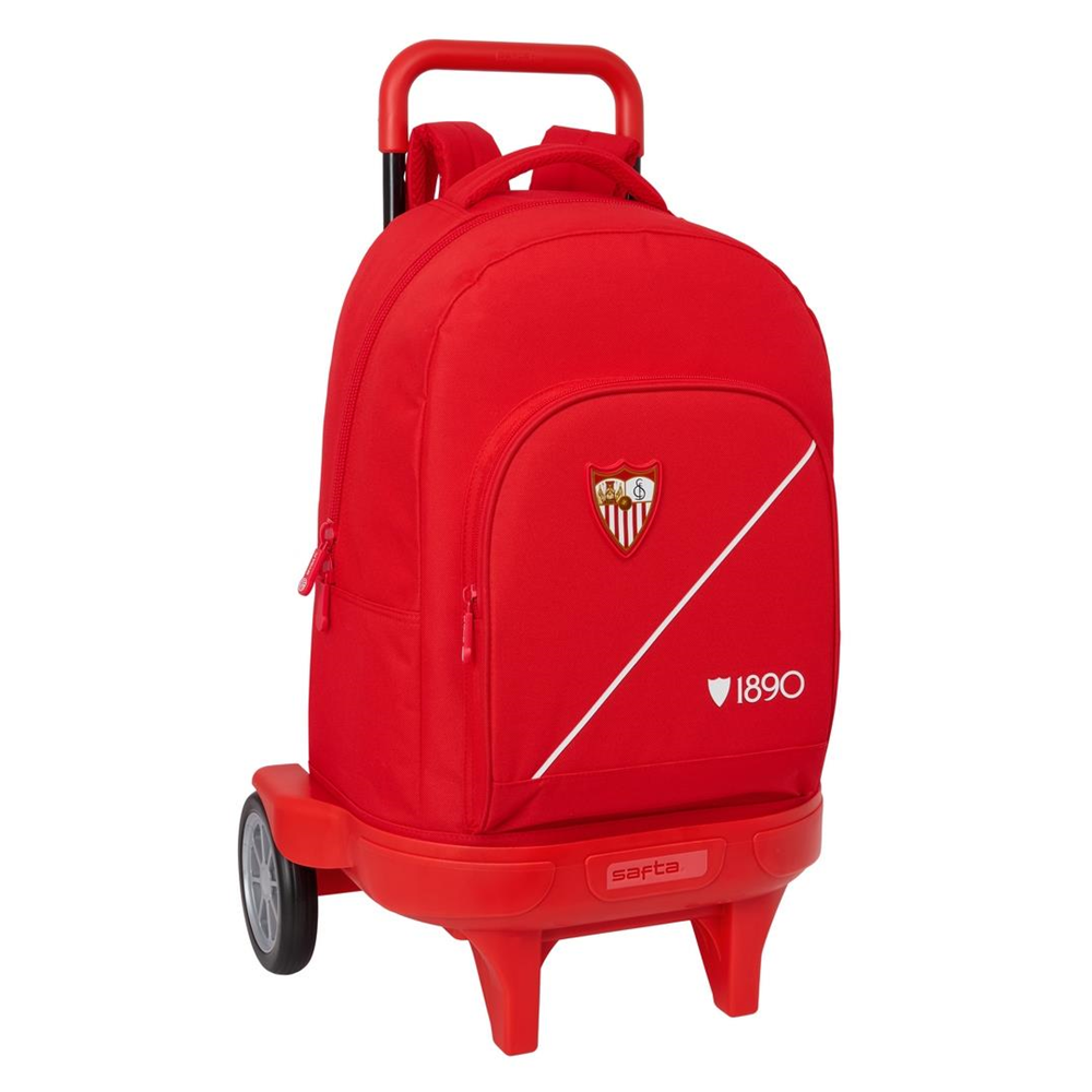 Mochila Sevilla FC Grande Con Ruedas 33x45x22Cm (Safta 612665218)