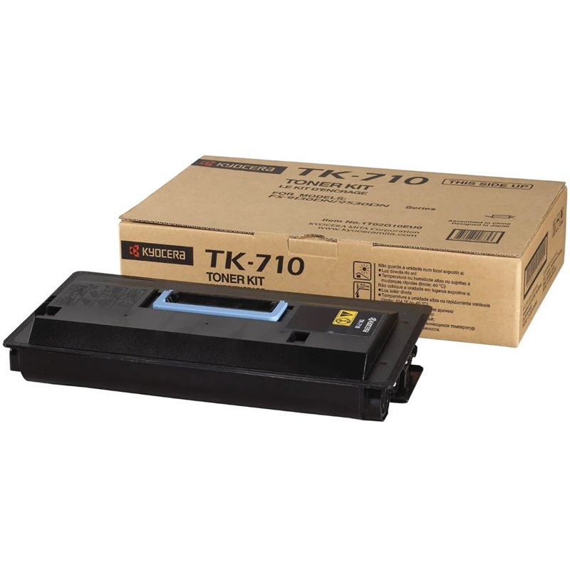 Kyocera original TK-710 Tóner negro 45,000 páginas