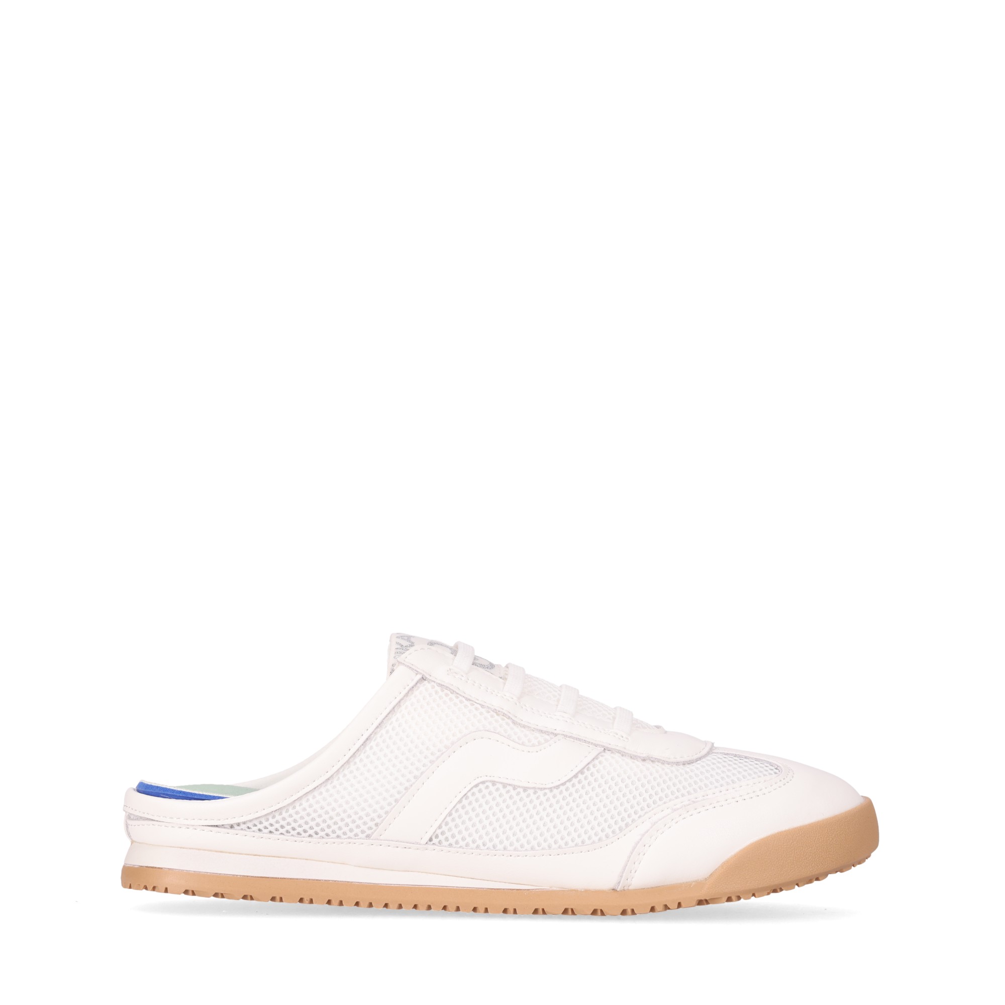 Chika10 Leather KIANA 02 Zuecos Blanco/White