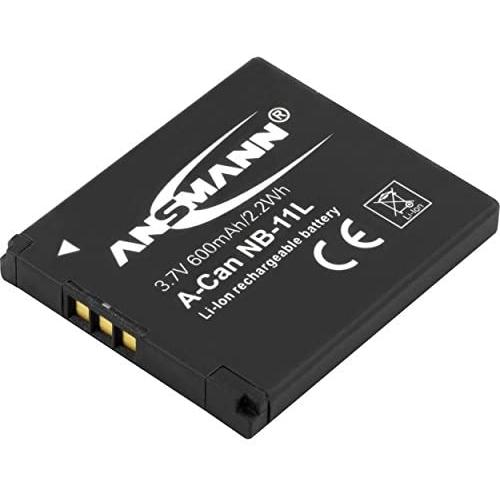 Ansmann 1400-0028 - A-Can NB11L Li-Ion, batería 3,7V/600mAh para cámara digital de fotos Canon