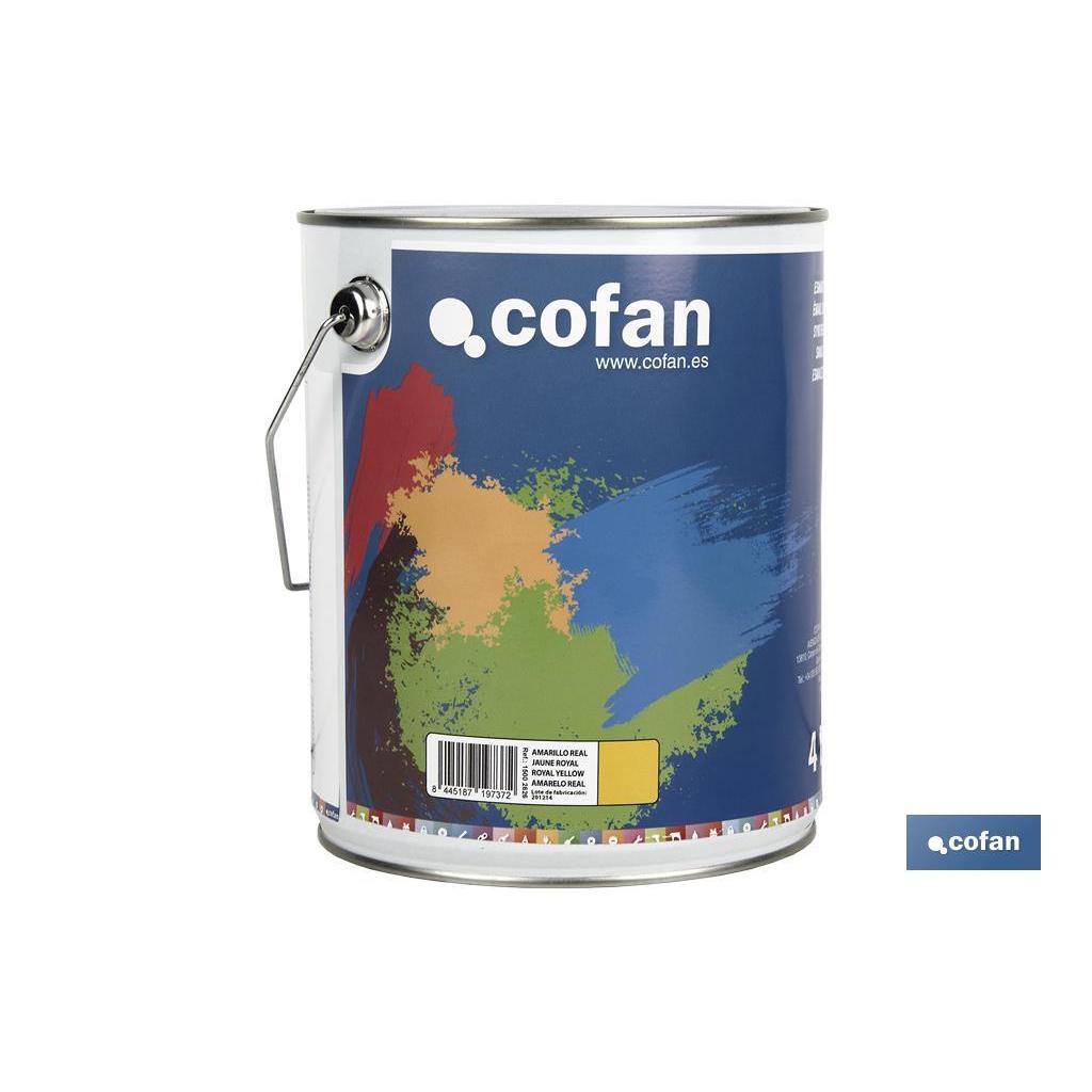Esmalte Sintetico Cofan en Varios Colores - 125 Ml, 375 Ml, 750 Ml o 4 L