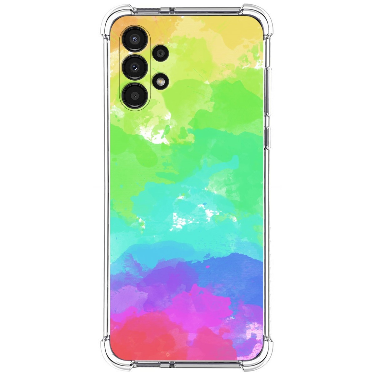 Funda Silicona Antigolpes para Samsung Galaxy A13 4G diseño Acuarela 03 Dibujos
