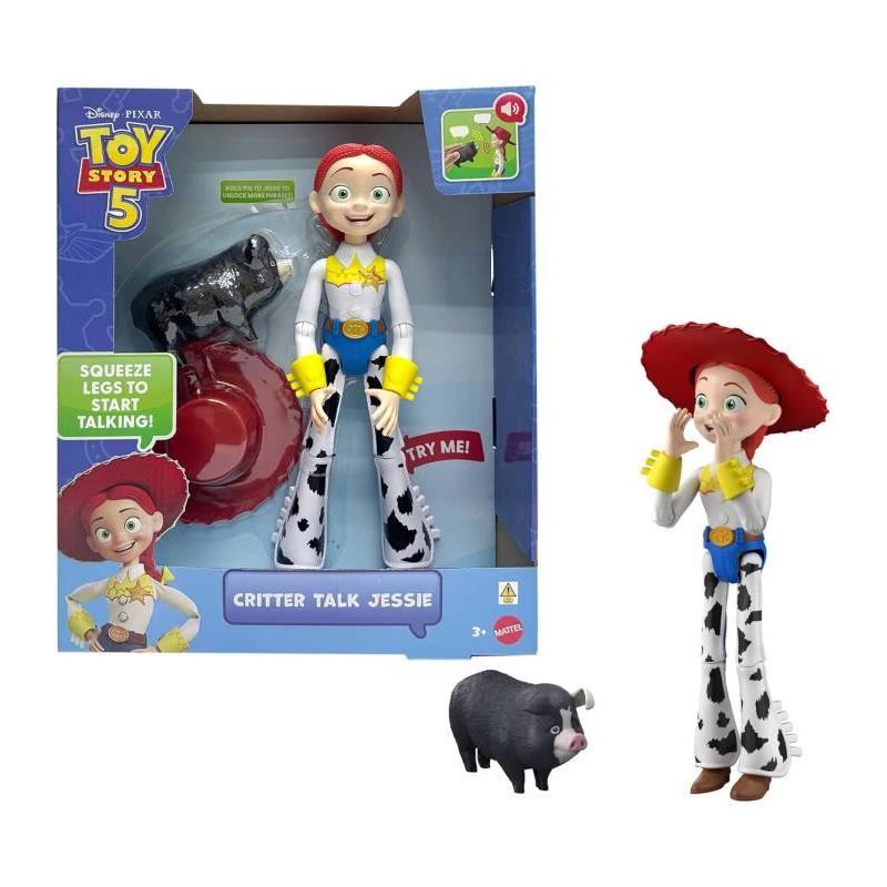MATTEL DISNEY PIXAR TOY STORY 5 JESSIE HABLA CON ANIMALES