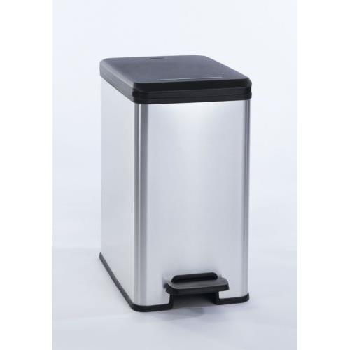 Cubo con pedal KETER 25 l. Slim Bin plata 213300