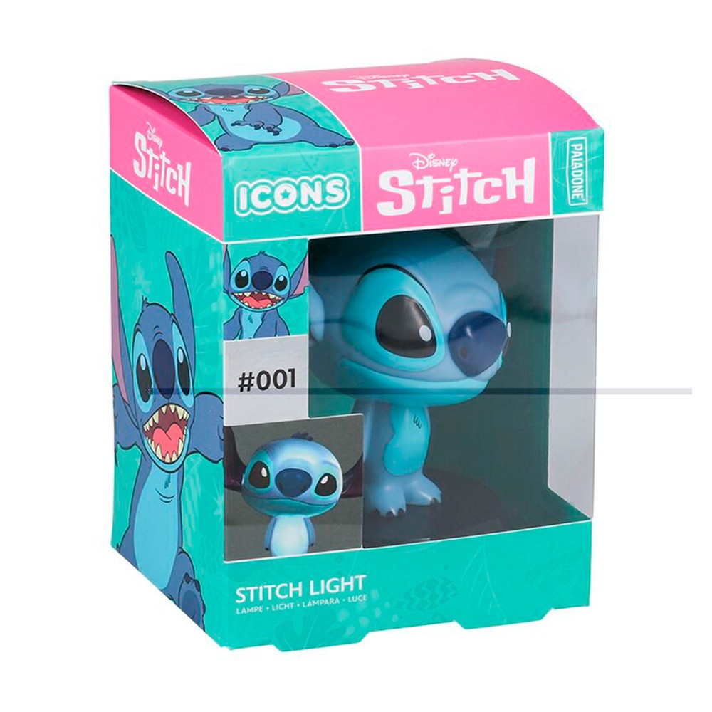 Lámpara Figura 3D Stitch 12 cm.