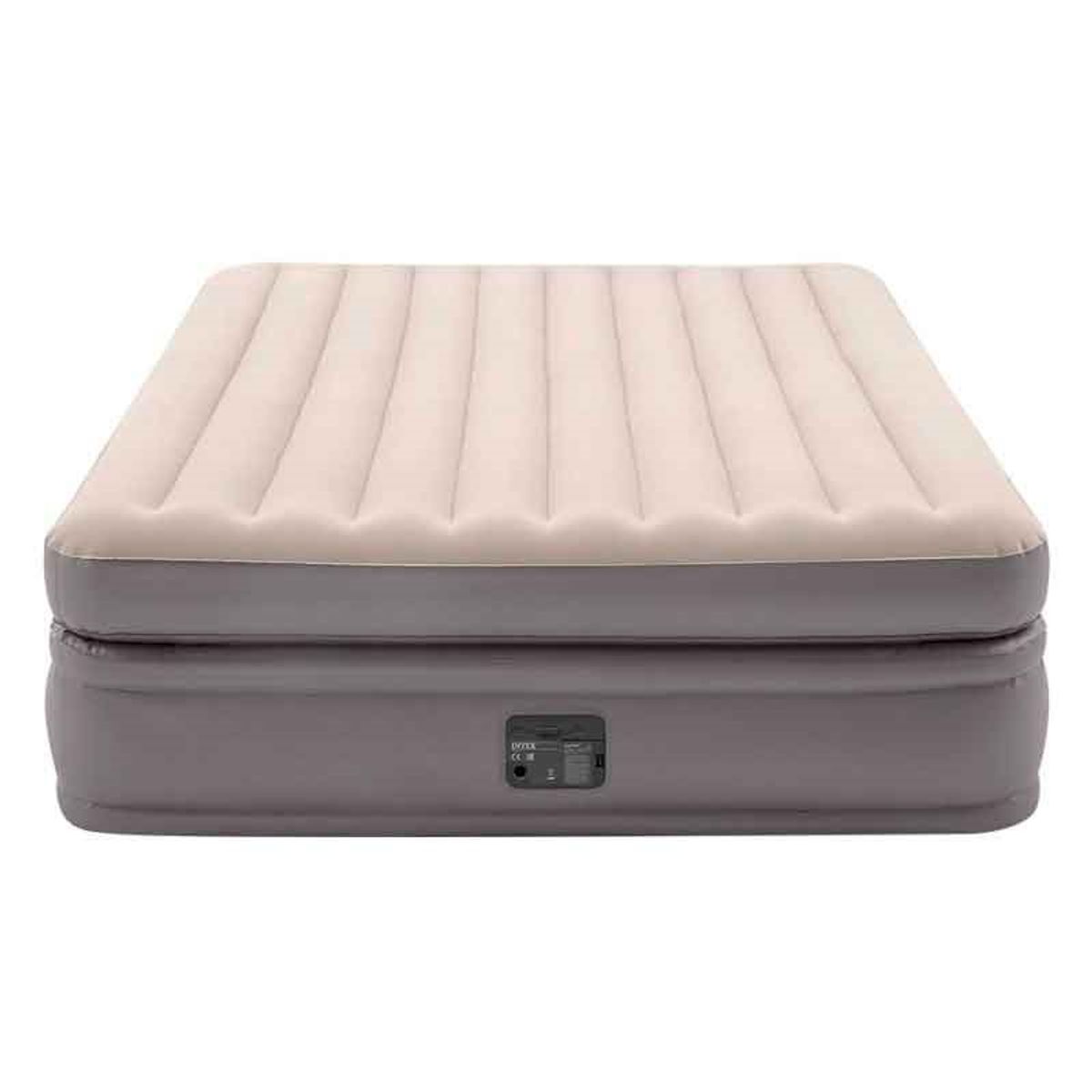 Cama hinchable Dura-Beam Plus Intex 2 usuarios con hinchador crema 51x152x203 cm