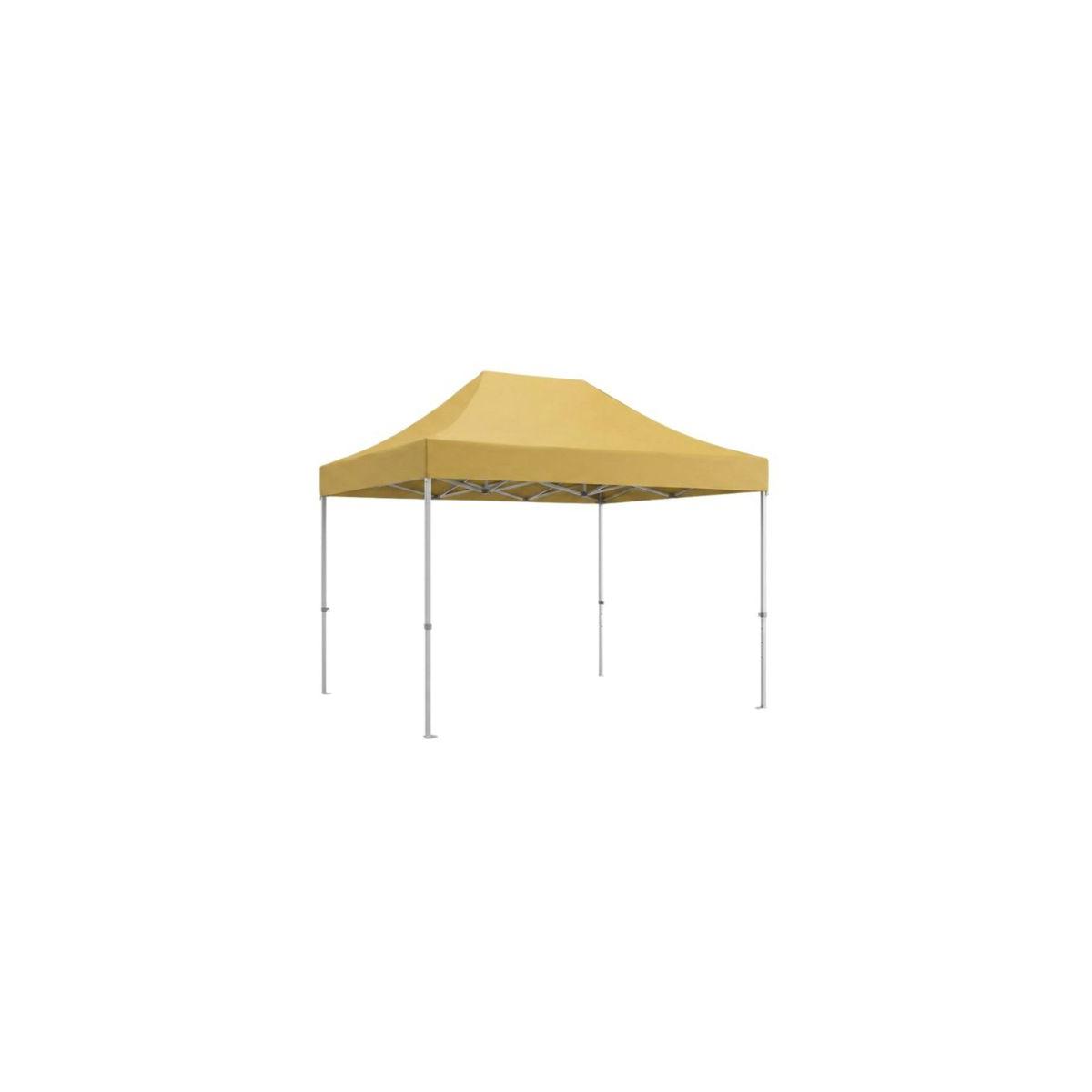 Carpa Plegable 3x2 Eco - Crema - Impermeable - Cenador ideal para Jardín, Playa, Terrazas - Disponible en varios colores
