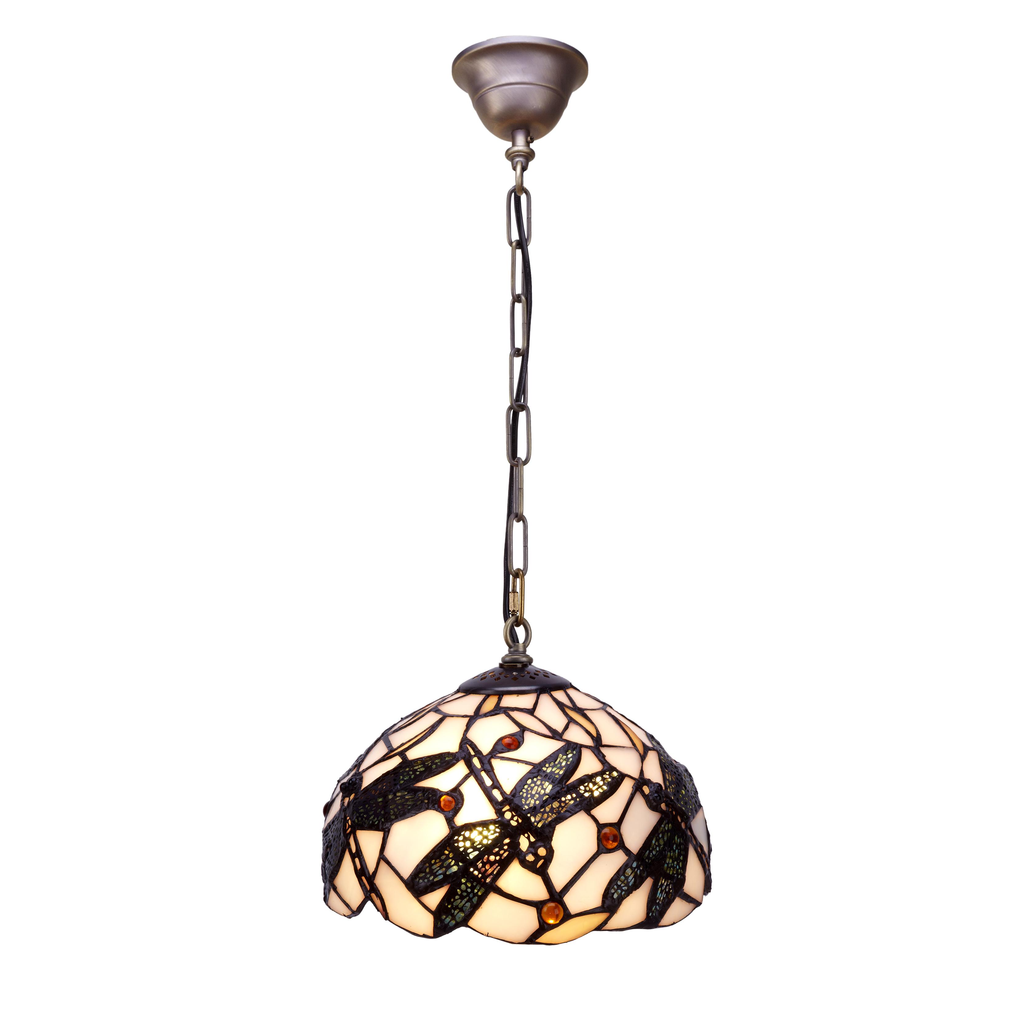 Colgante de techo mediano diámetro 20cm con cadena Serie Pedrera FIJALO LG224299