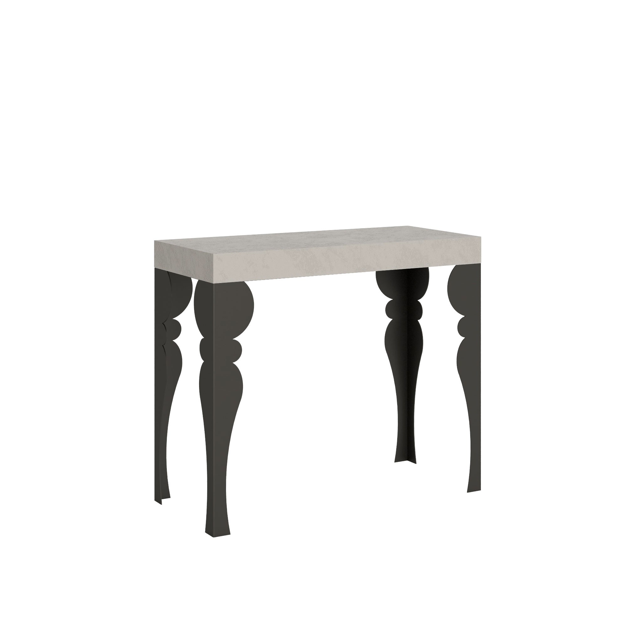 Mesa consola extensible Paxon Small Premium Cashmere 90x40/196 cm - Itamoby