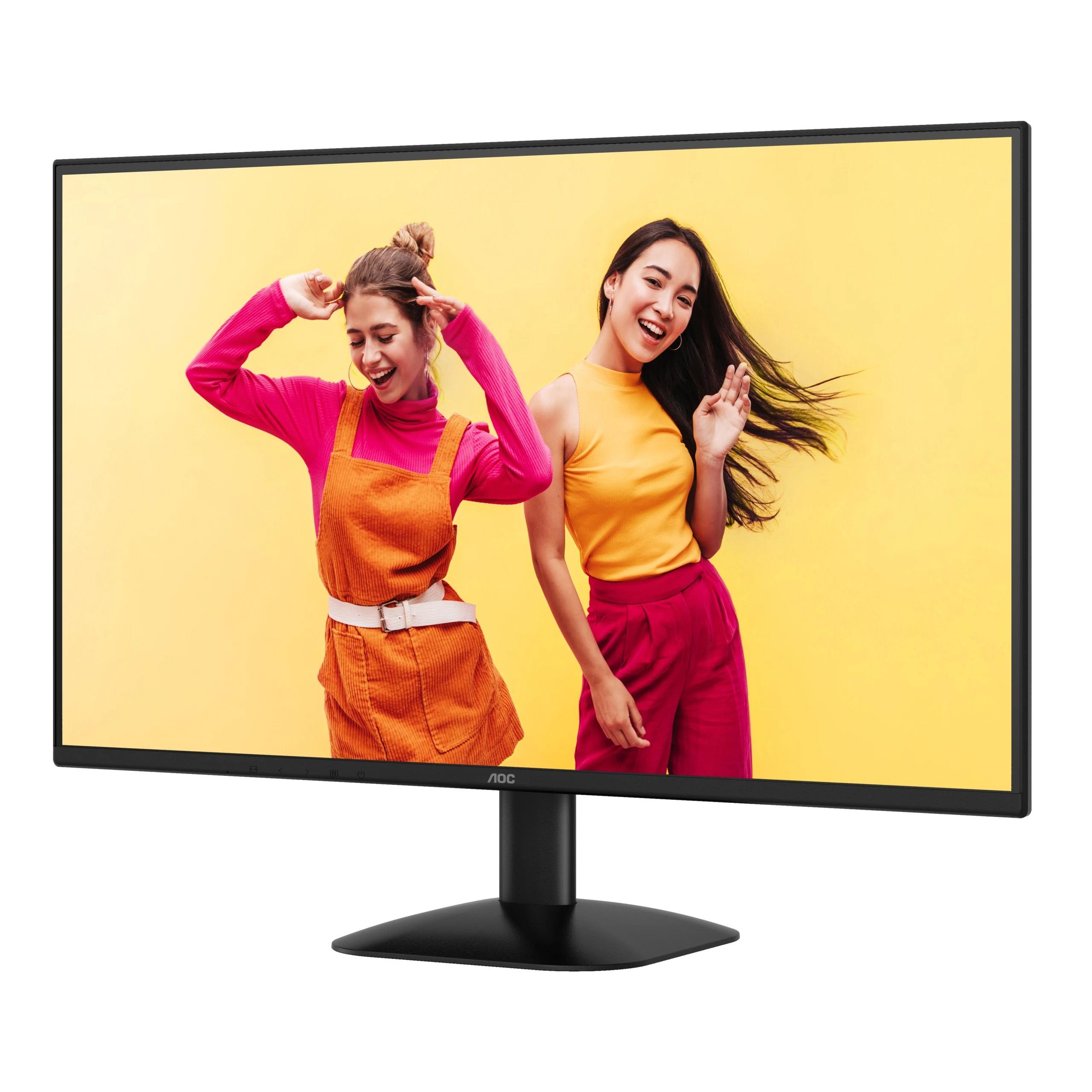 Monitor de Oficina y Teletrabajo IPS AOC 27" Ultrawide Q27B35S3  | 120 Hz, 4 ms, 16 :9, Imágenes nítidas, Cuidado ocular, HDMI y DisplayPort, Compatible VESA 100x100