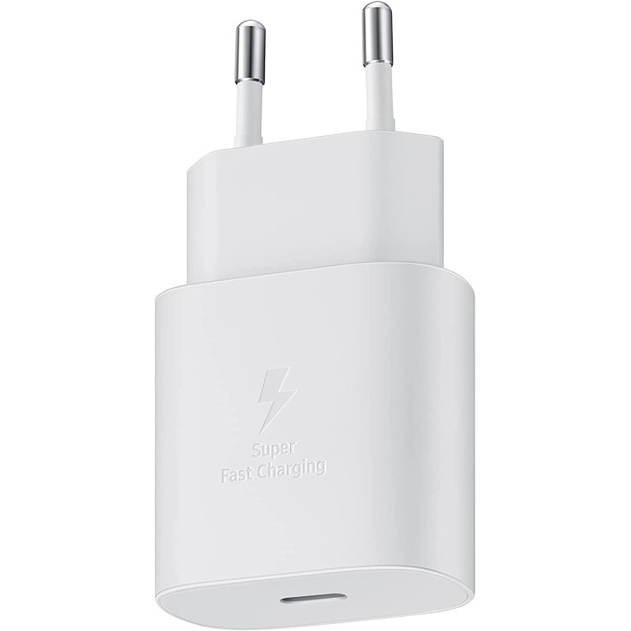 Samsung Cargador Modelo EP-TA800XW Carga rápida 25W Blanco