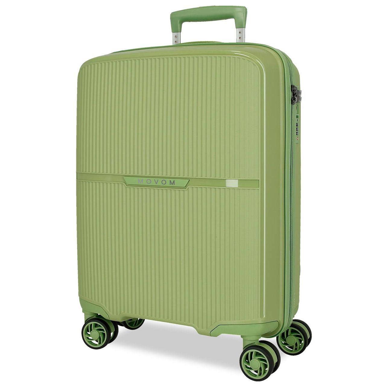 Maleta de Cabina Movom Moon de Polipropileno con 4 Ruedas Multidireccionales, Cierre TSA y 38,2L