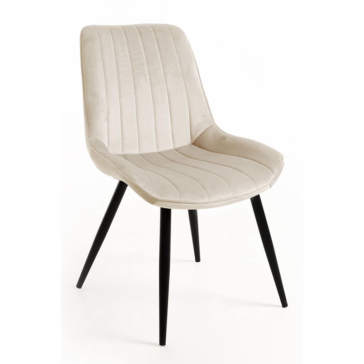 Regalos Miguel - Sillas Comedor - Silla Lene Terciopelo - Beige