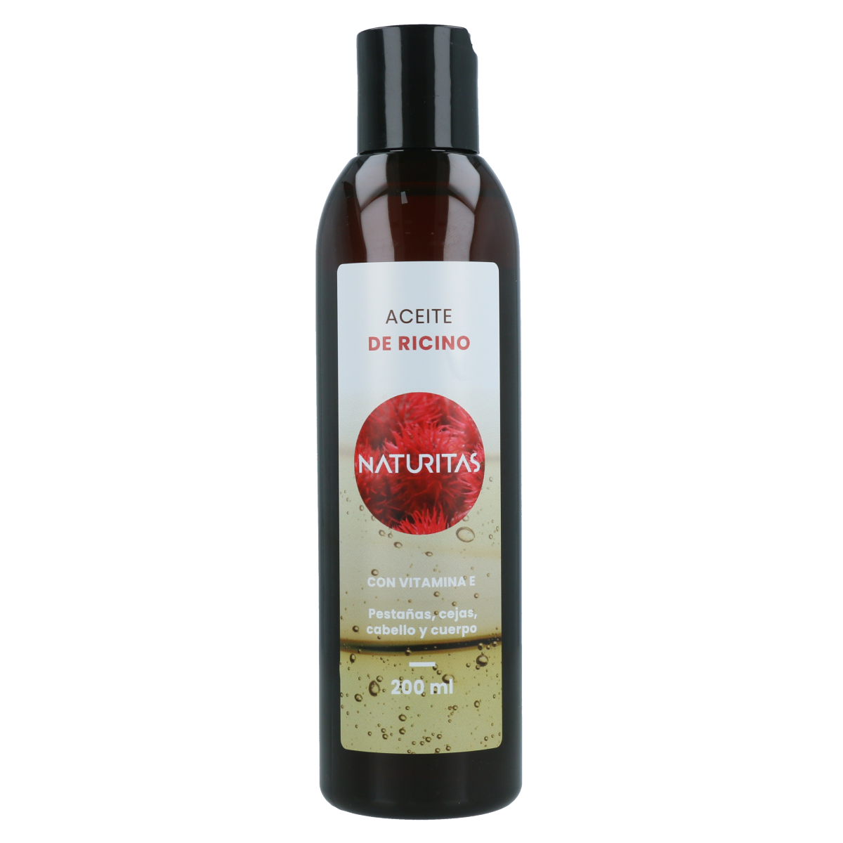 Aceite de ricino 200 ml de aceite Naturitas Essentials
