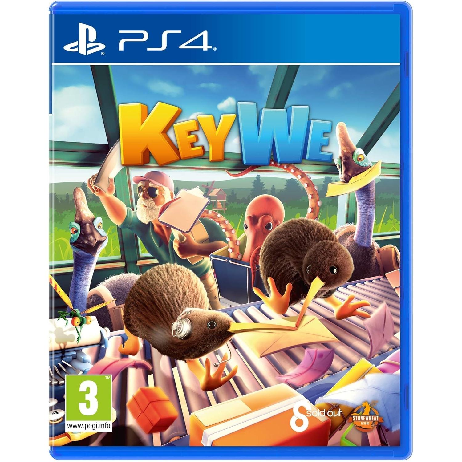 KeyWe Juego para Consola Sony PlayStation 4, PS4