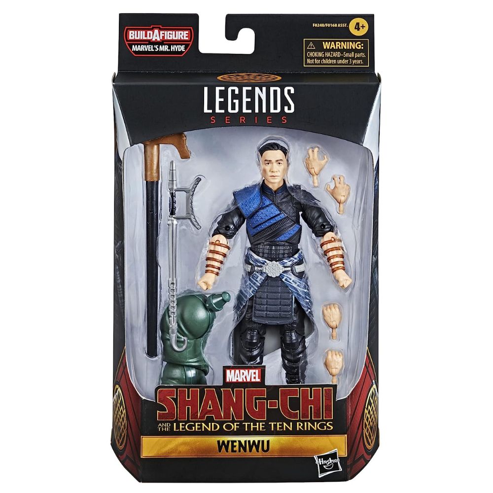 Wenwu Marvel Legends Series Shang-Chi Leyenda de los diez anillos figura