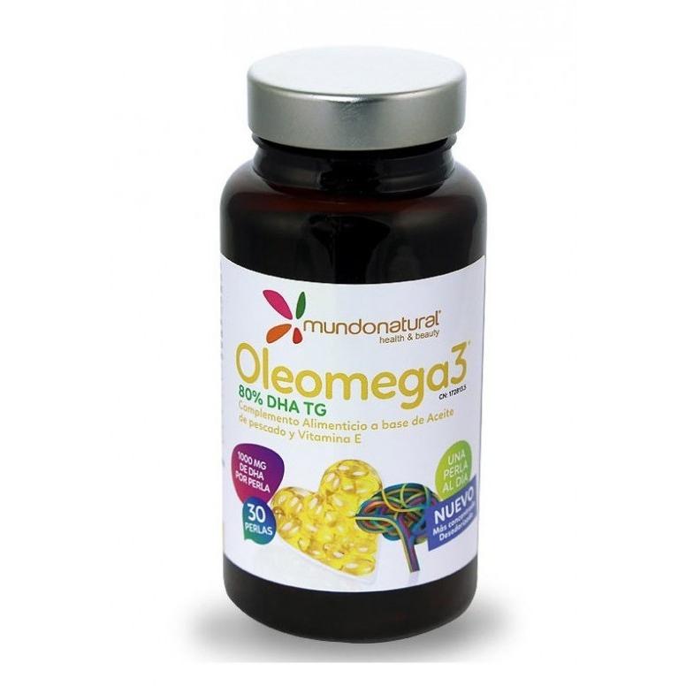 Mundo Natural Oleomega 3 80% Da 30 Cápsulas