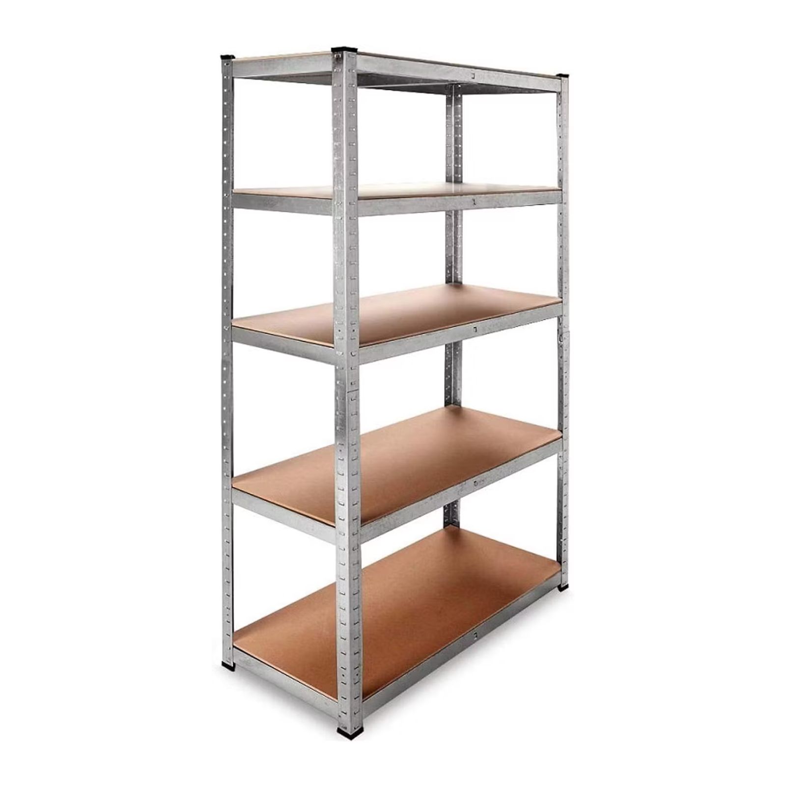 DASCK - Estantería Metálica Galvanizada 875kg 5 Baldas Medidas 180 x 90 x 40cm Garaje Oficina Despensa