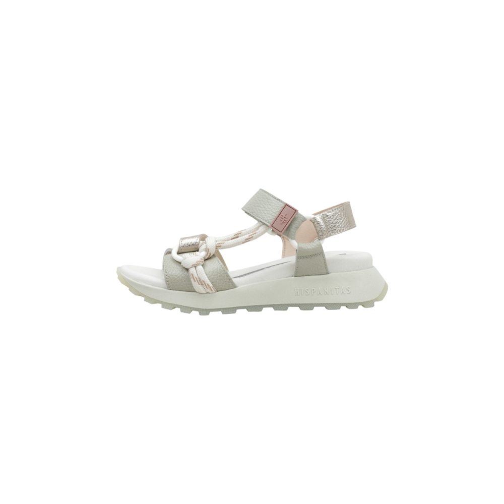 Hispanitas CHV264869 Sandalias De Cuña Mujer Beige