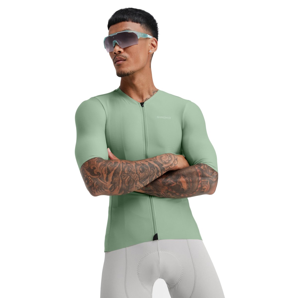 Siroko - Maillot SRX Manga Corta Ciclismo para Hombre_