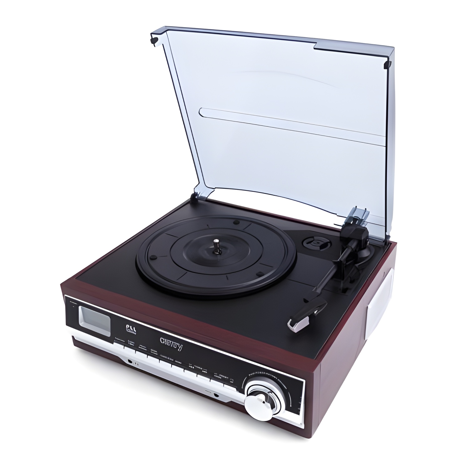 Adler CAMRY CR 1168 Tocadiscos Vinilo Vintage USB SD MMC 33/45/78 RP Negro Madera