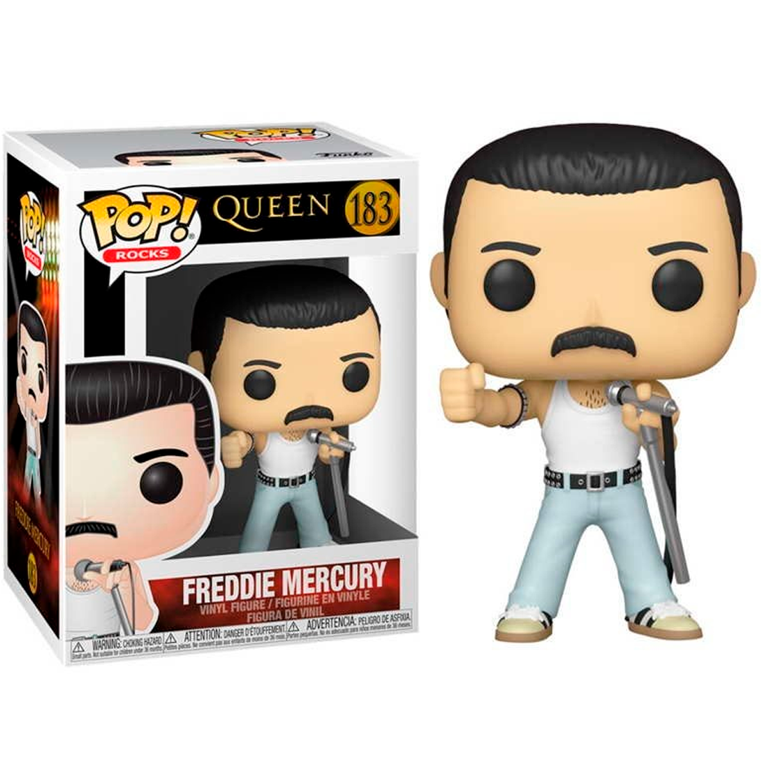 Funko Freddie Mercury Queen Radio Gaga Ga-ga Freddy  Funko Pop 183