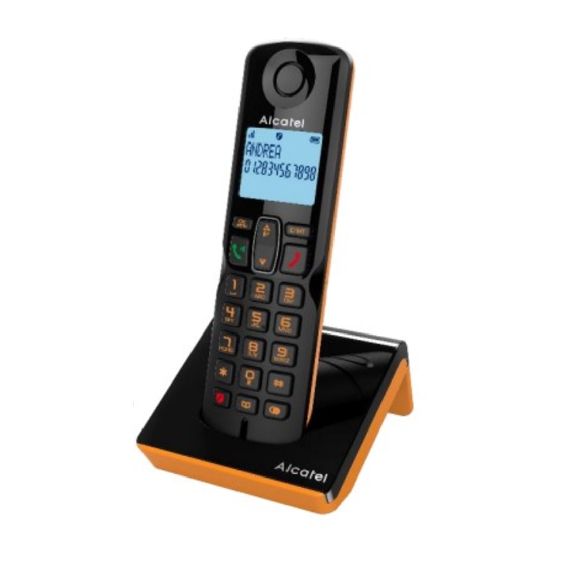 Telefono alcatel s280 dã?o ewe blk/orange