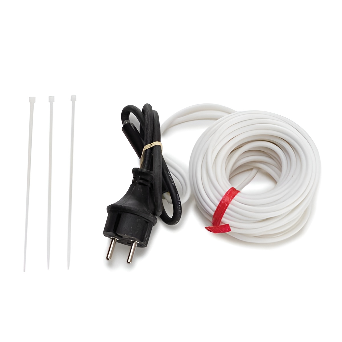 Perel Cable Calefactor con Protección Antihielo - 12 M - Blanco