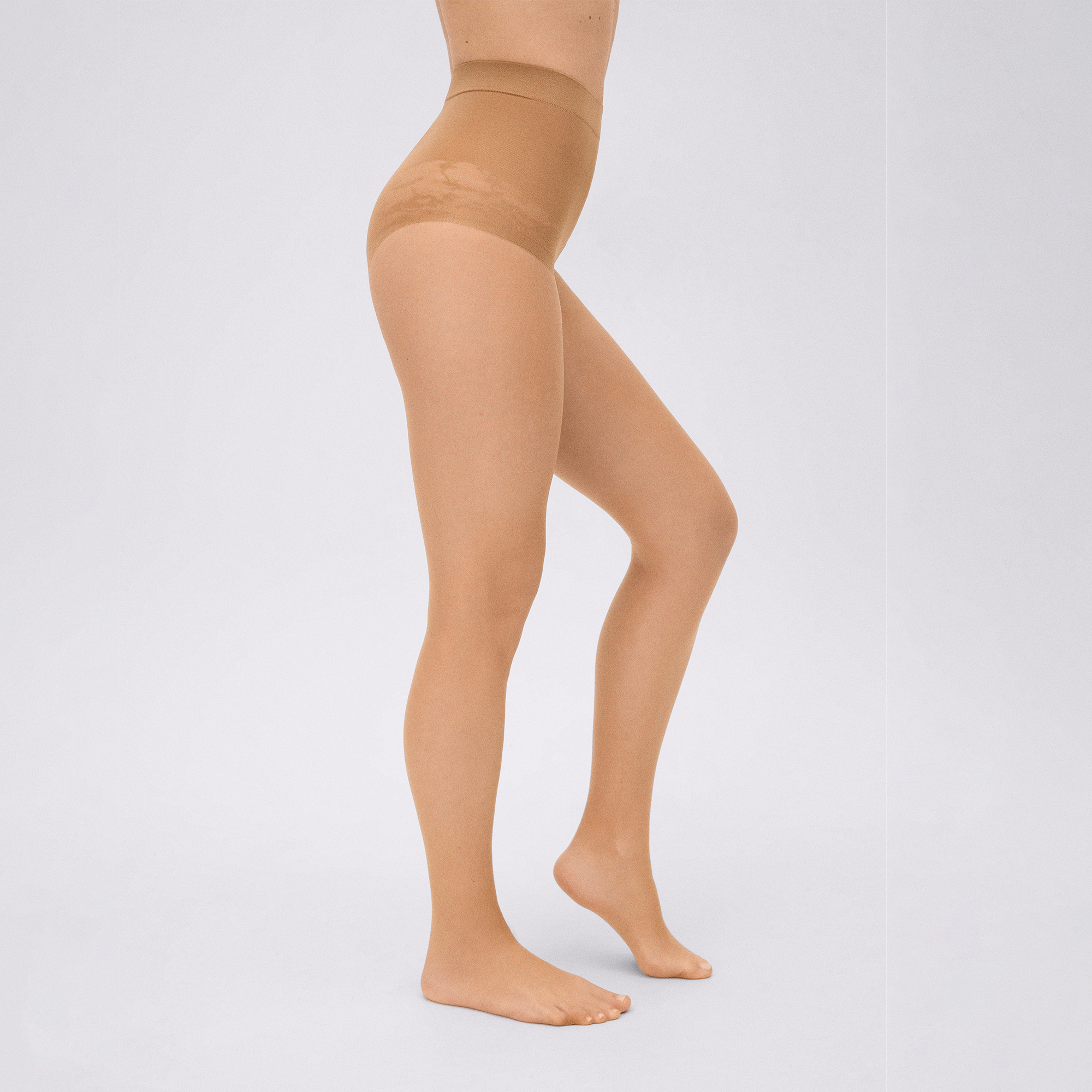 Ysabel Mora - Panty reductor irrompible 10 denier marrón
