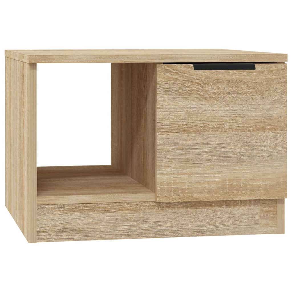 Vidaxl Mesa de Centro de Madera Ingeniería 50x50x36 Cm - Blanco