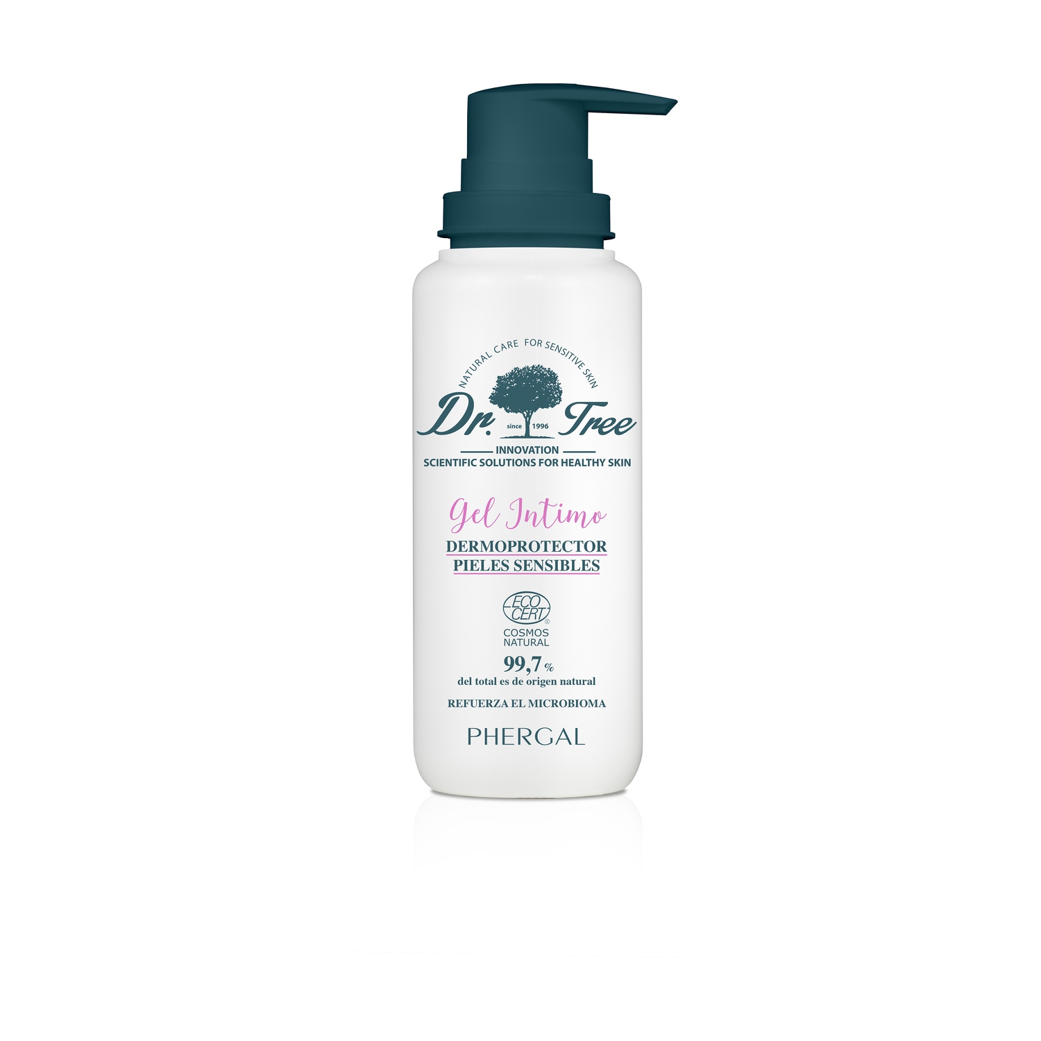 Gel intimo dermoprotector hipoalergénico 200 ml de gel  Dr. Tree