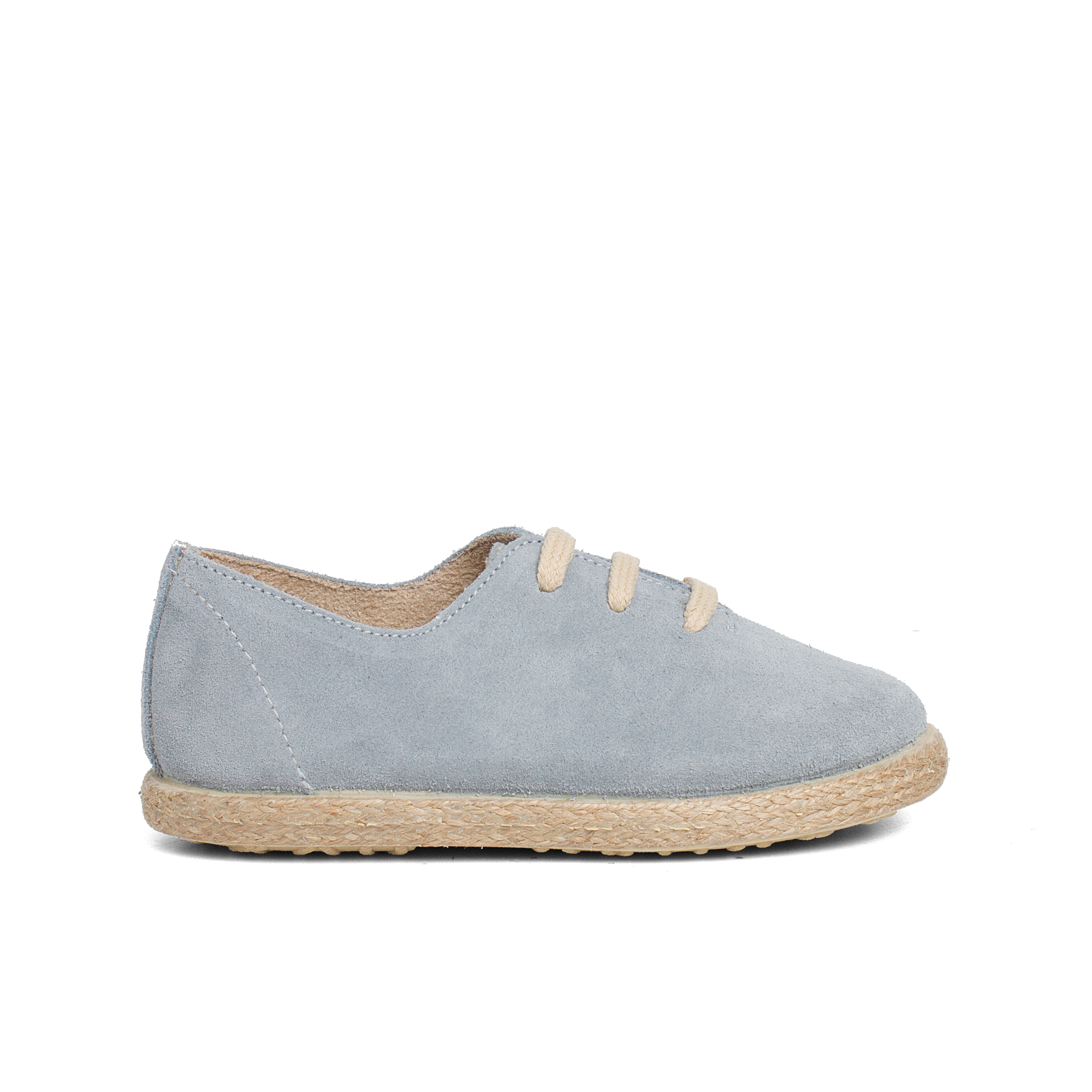 Pisamonas Zapatillas Cordones Serraje Y Yute Niños