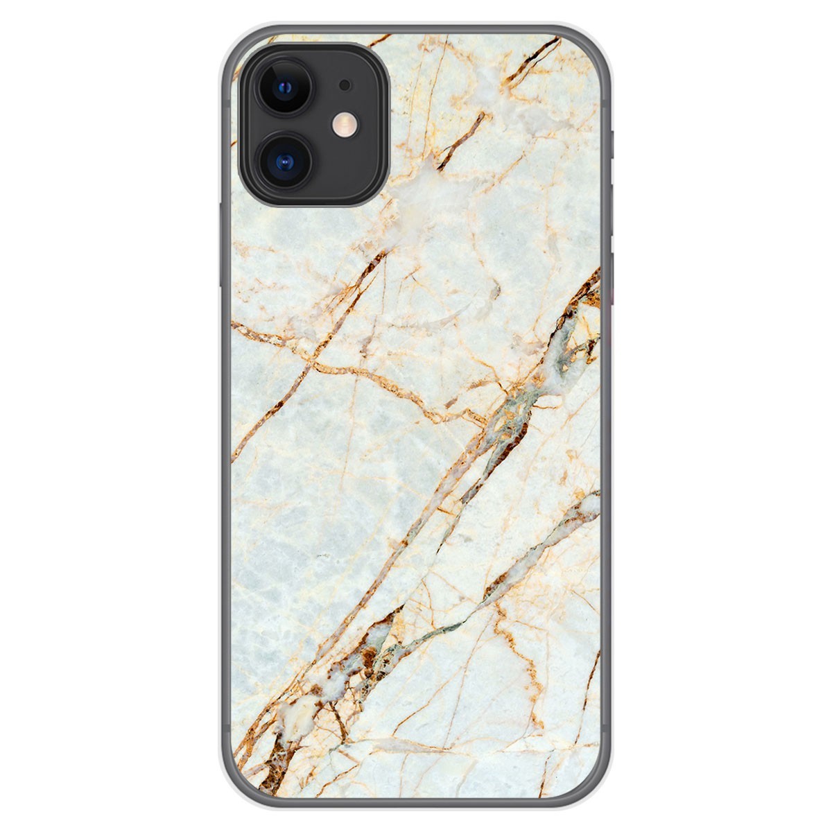 Tumundosmartphone Funda Gel Tpu para Iphone 11 (6.1) diseño Mármol 13 Dibujos