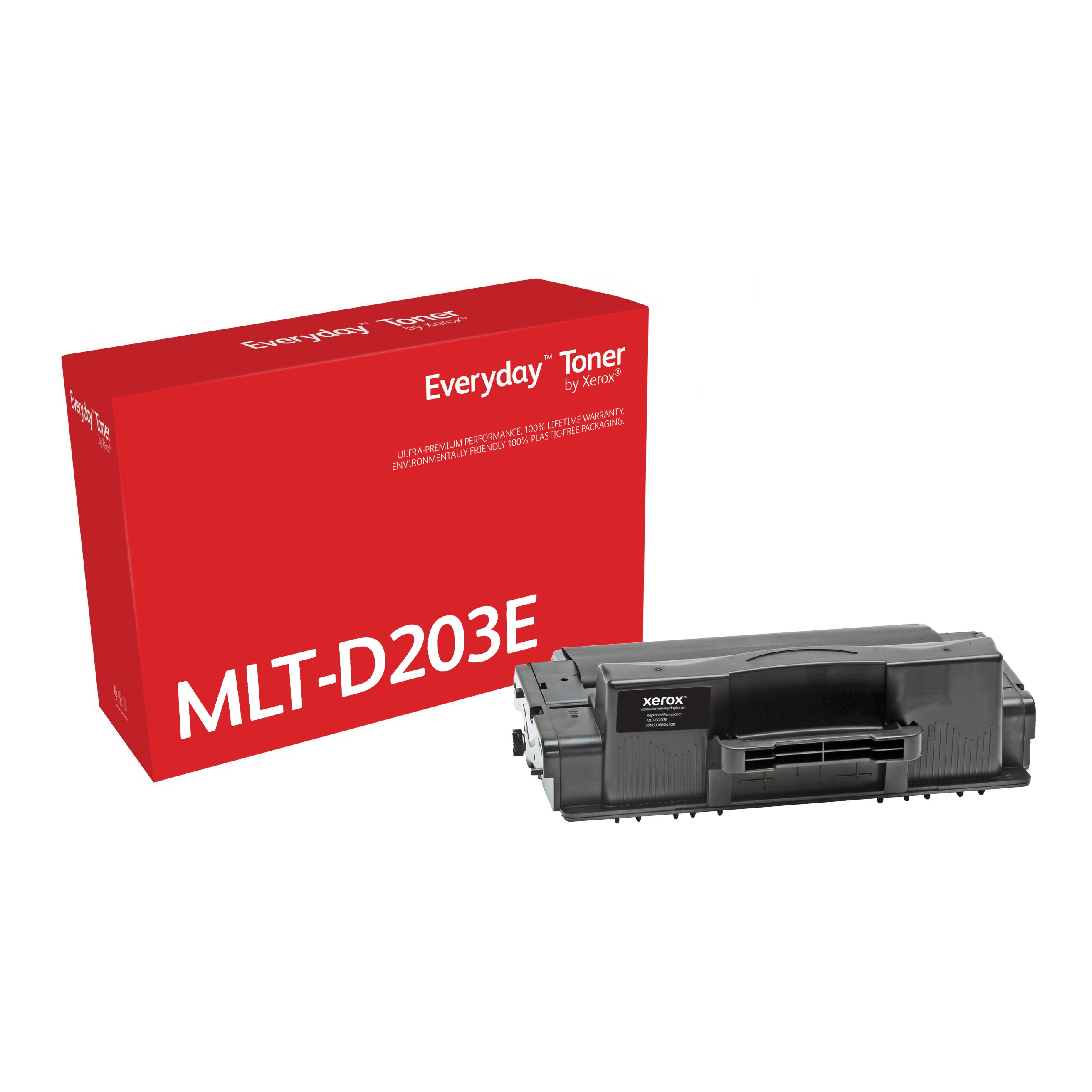 Compatible Everyday Tóner de Rendimiento superior Negro Equivalente a MLT-D203E para Samsung Xpress