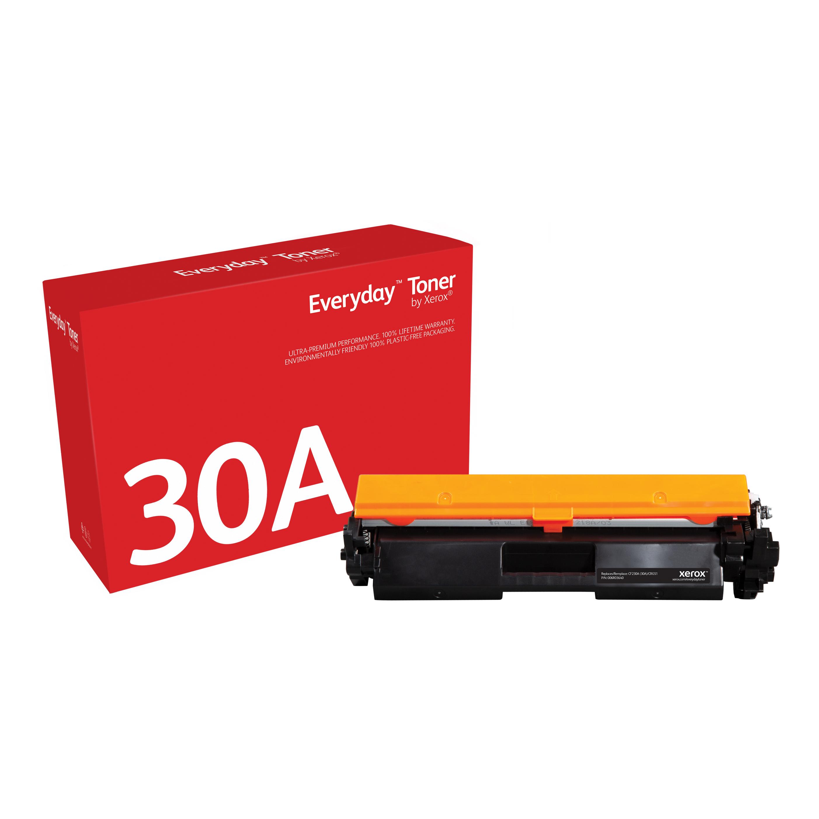 Compatible Everyday Tóner Negro Equivalente a CF230A/ CRG-051 para HP LaserJet Pro MFP M227, HP Lase