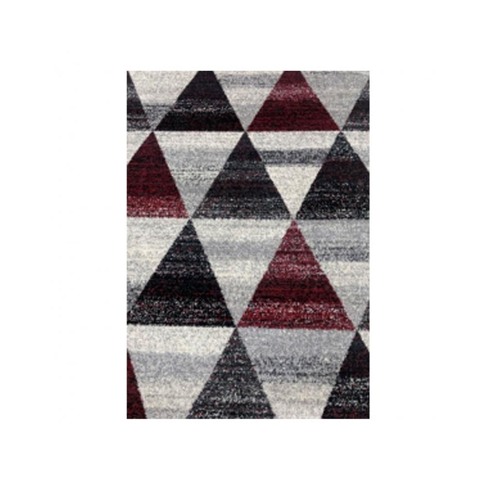 Alfombra de Hogar 100% Polipropileno 160 x 230 cm modelo CARMINA (Rojo) - CREVICOSTA QUALITY MARK MARCAS DE CALIDAD