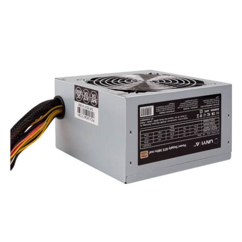 FUENTE ALIMENTACION 300W UNYKA PFC-ACTIVO 80+BRONZE 2SATA 12CM ATX